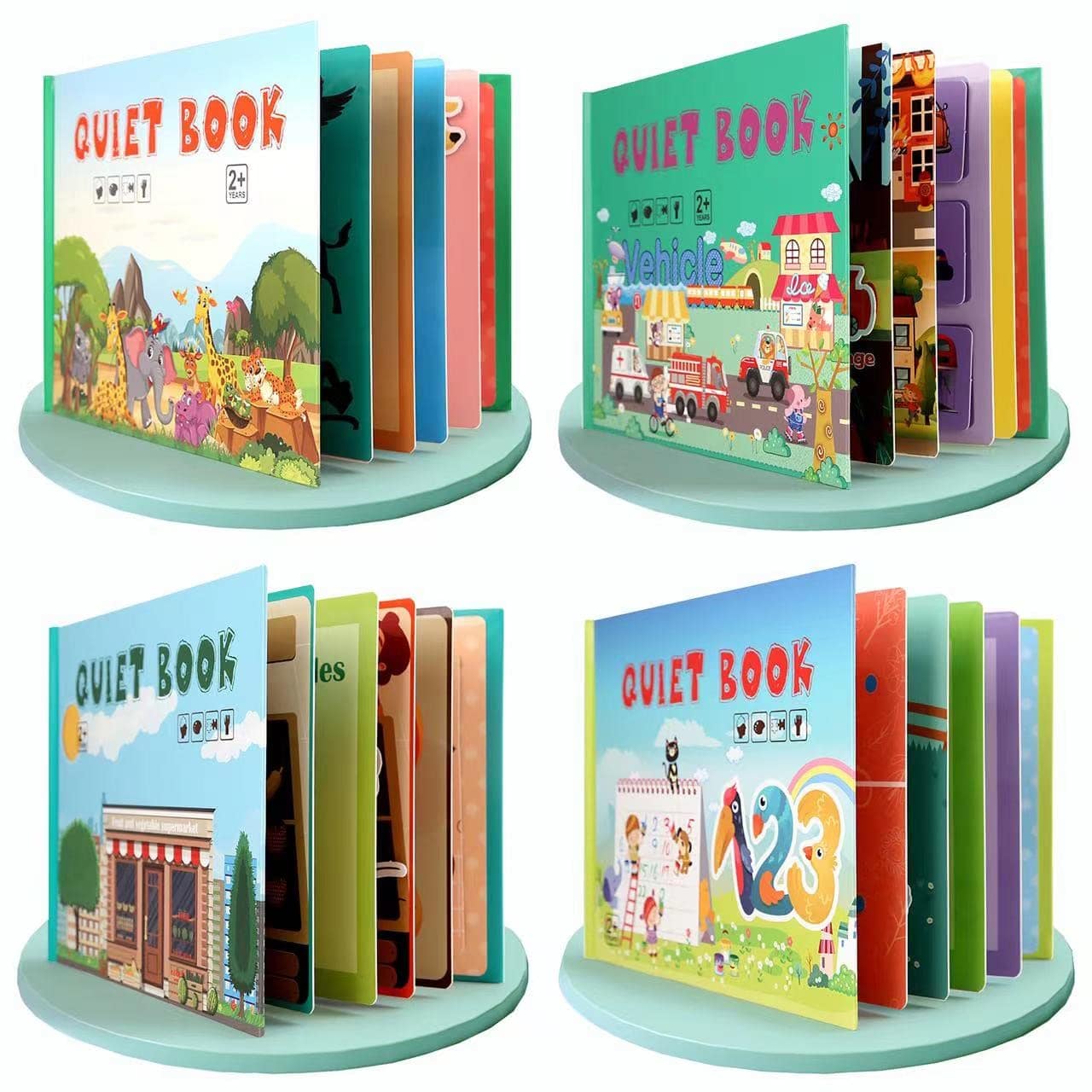 Quiet Book Children Toy My First Busy Book Matching Puzzle Game Educational Toys