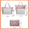 New Large Capacity Folding Travel Bags Waterproof Tote Handbag Travel Duffle Bags Women Multifunctional Travel Bags Dropshipping|Storage Bags|