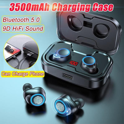 Wireless Headphone, Waterproof Earbuds Headsets With Micro phone