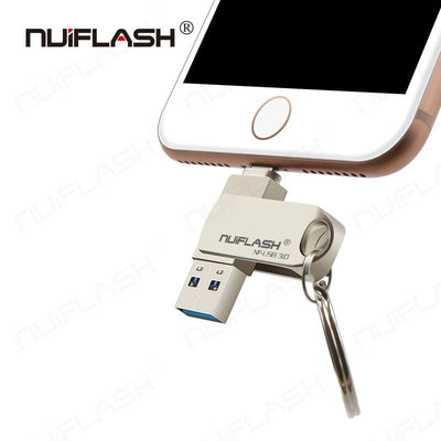 Usb Pendrive For iPhone's need more storage Save on Pendrive., No need to upgrade for memory space.  Transfer between devices