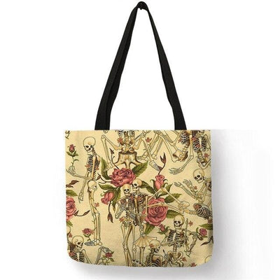 Sugar Skull Girl Shopping Bags great design allows you to show you have style and taste