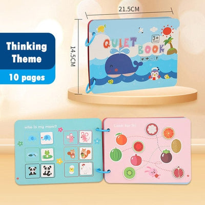 Quiet Book Children Toy My First Busy Book Matching Puzzle Game Educational Toys