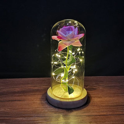 Rose with led light say I love you for all occasions, for romantic moments