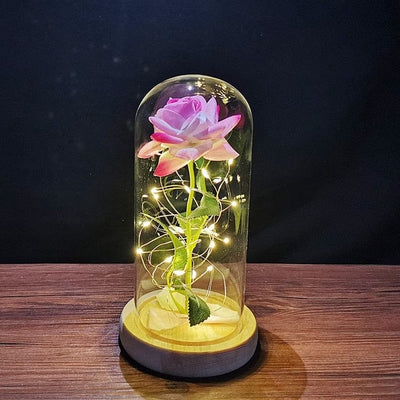Rose with led light say I love you for all occasions, for romantic moments