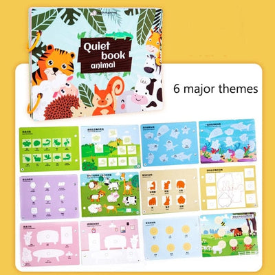 Quiet Book Children Toy My First Busy Book Matching Puzzle Game Educational Toys