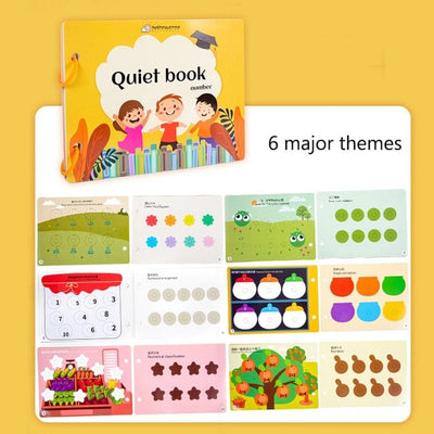 Quiet Book Children Toy My First Busy Book Matching Puzzle Game Educational Toys