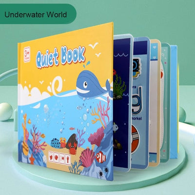Quiet Book Children Toy My First Busy Book Matching Puzzle Game Educational Toys