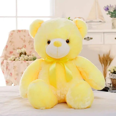 Embrace the Glow of Our Led Teddy Bears  Get yours now and  brighten up your nights  with the warm comforting glow