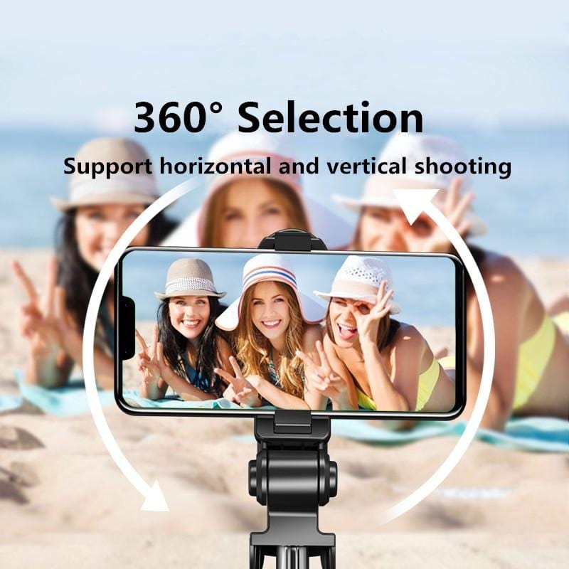 Bluetooth  Selfie Stick Mini Tripod Extendable with light Remote shutter