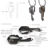 Key shaped pocket tool 24-1
