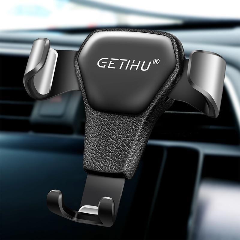 GETIHU Gravity Car Holder For Phone Air Vent Clip Mount Mobile Cell Stand Smartphone GPS Support For iPhone 13 12 Xiaomi Samsung|Phone Holders & Stands|