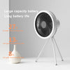 Wireless Fan with led light. can be used as power bank Chargeable take with you anywhere