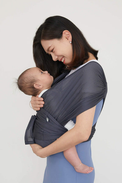 Konny Baby Carrier SUMMER – Charcoal