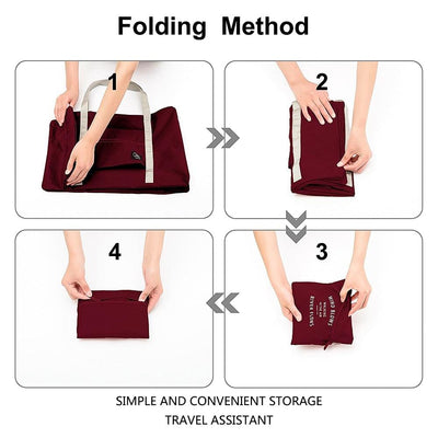 Large Fold up Bag keep in your handbag, Car or Suitcase You never know when you need extra carrying space Buy Now!
