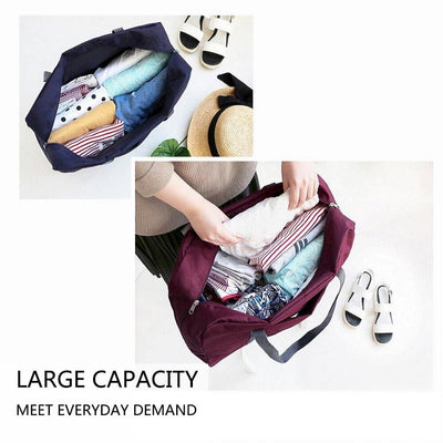 Large Fold up Bag keep in your handbag, Car or Suitcase You never know when you need extra carrying space Buy Now!
