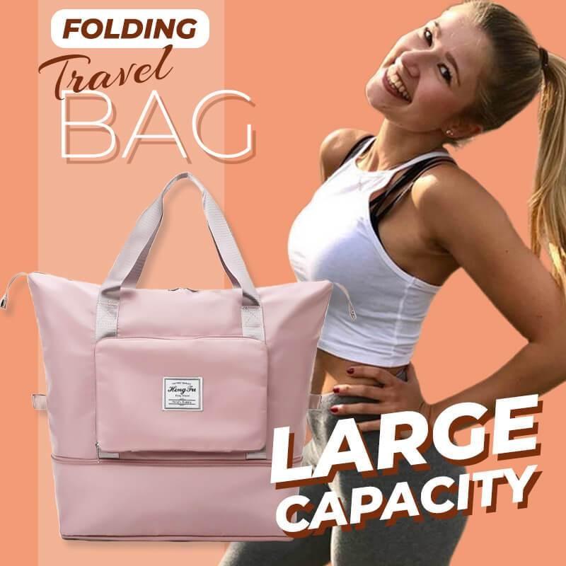 New Large Capacity Folding Travel Bags Waterproof Tote Handbag Travel Duffle Bags Women Multifunctional Travel Bags Dropshipping|Storage Bags|