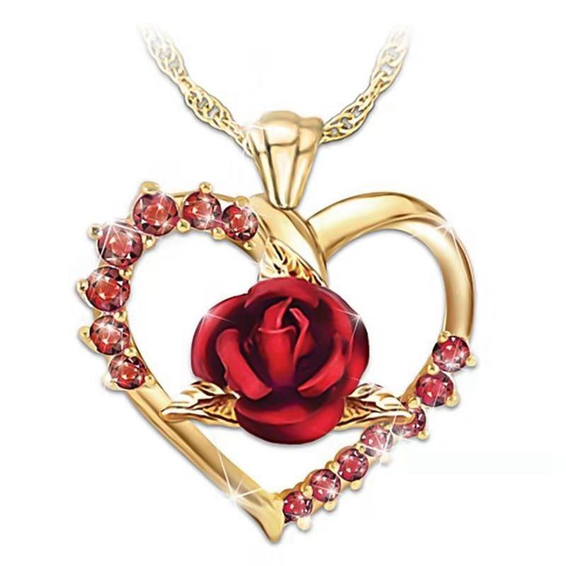 Red Rose Pendant