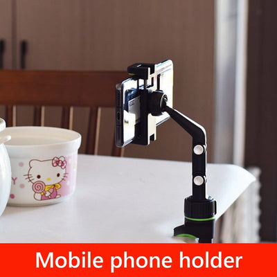 Universal Phone Holder Can be used in multi places kitchen A Must Have For Drivers Keep Children Smiling watching their favourite  program
