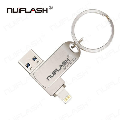 Usb Pendrive For iPhone's need more storage Save on Pendrive., No need to upgrade for memory space.  Transfer between devices