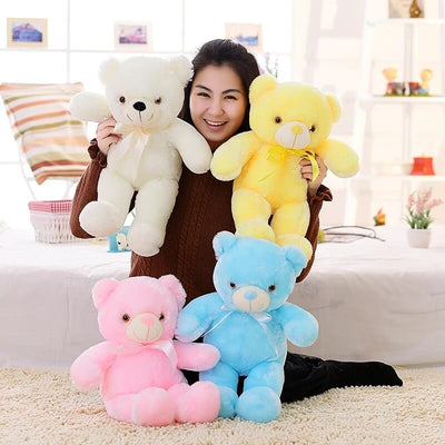 Embrace the Glow of Our Led Teddy Bears  Get yours now and  brighten up your nights  with the warm comforting glow
