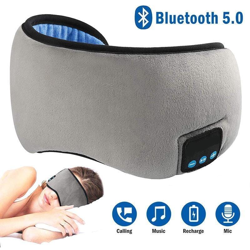 Sleeping  Bluetooth Headphones. Blocks out light Sleep anytime, Great for long Car Trips and Flights.