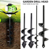 Garden Auger Drill Bit Tool Planter. holes for plants in seconds quick and easy, saves time.