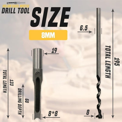 Hollow Chisel Mortise Drill Tool
