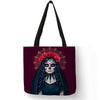 Sugar Skull Girl Shopping Bags great design allows you to show you have style and taste