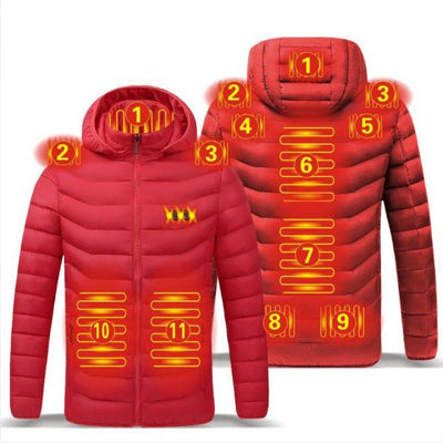Women , Men Winter Warm USB Heating Jackets Smart Thermostat Control, Waterproof Warm Jackets