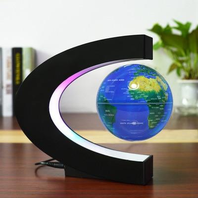 Floating Globe With LED Light. Helps Children Learn and Sleep night Light