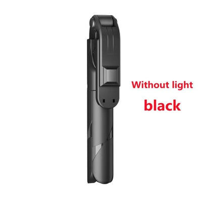 Bluetooth  Selfie Stick Mini Tripod Extendable with light Remote shutter
