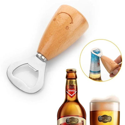 Automatic Beer Bottle Opener,Magnet Beer Opener,Stainless Steel Push Down Opener Wine Beer Soda Cap Opener Kitchen Accessories|Openers|