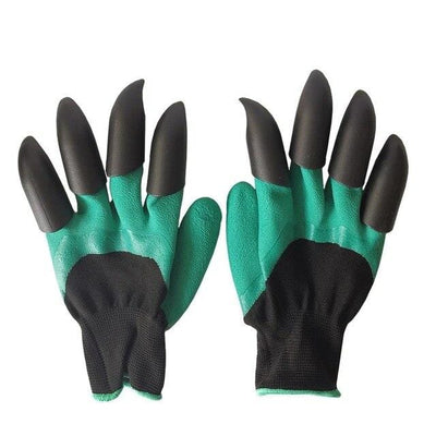 Rubber Gloves With 4 or 8 Claws Makes for Easy Planting Digging