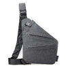 Personal Flex Bag Unisex Ultra Thin, Anti-theft Small Chest Bag One Shoulder Sling Bag